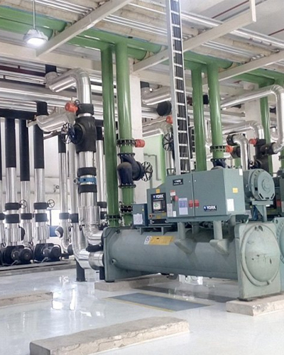 Mechanical plant and pipework